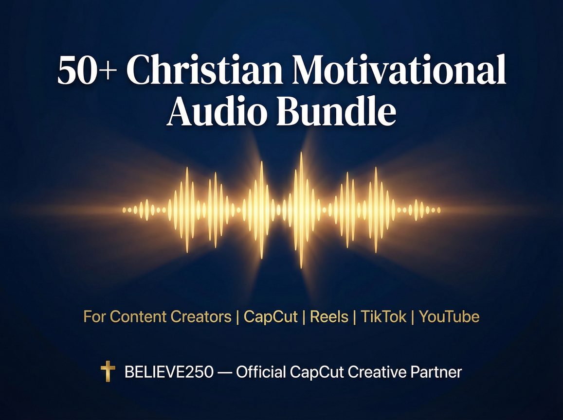 50+ Christian Motivational Audio Bundle cover